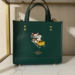 Coach x Disney Holiday 2023 limited edition tote/crossbody bag